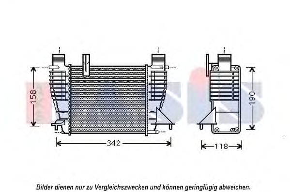 Intercooler, compresor