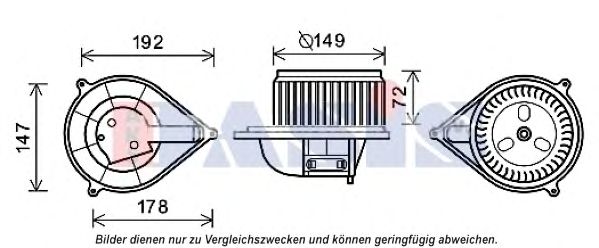 Ventilator, habitaclu