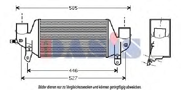 Intercooler, compresor