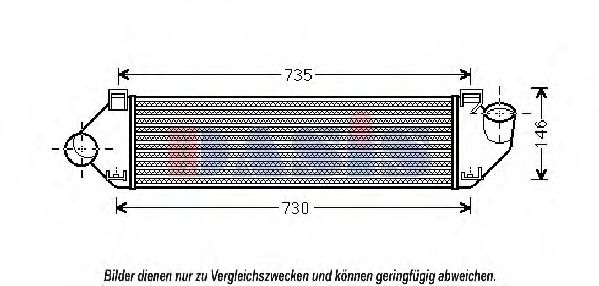 Intercooler, compresor