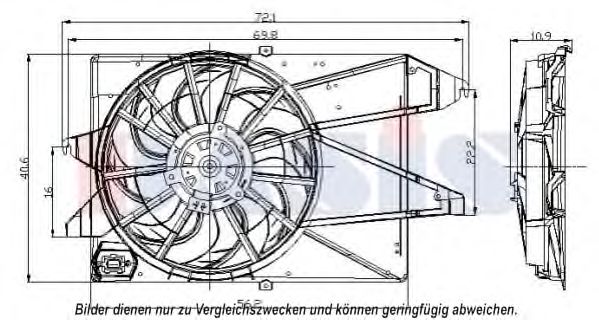 Ventilator, radiator