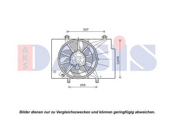 Ventilator, radiator