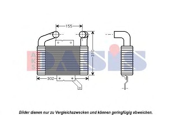 Intercooler, compresor