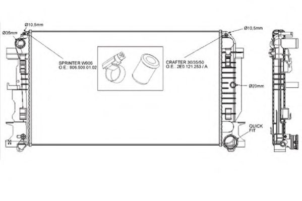 Radiator, racire motor