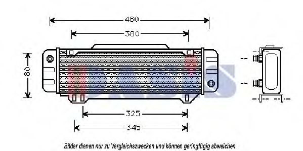 Radiator ulei, ulei motor