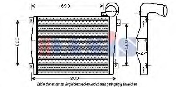 Intercooler, compresor