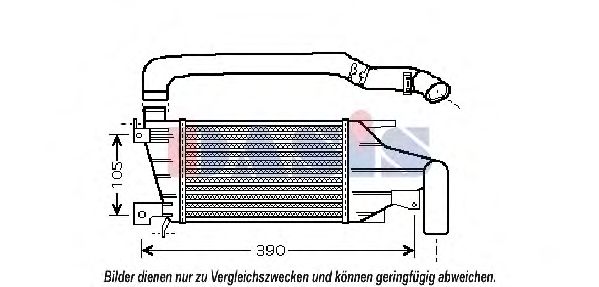 Intercooler, compresor