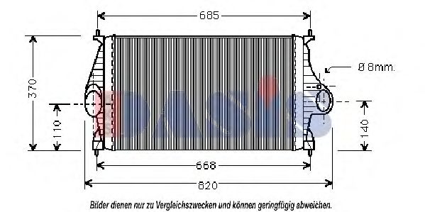 Intercooler, compresor