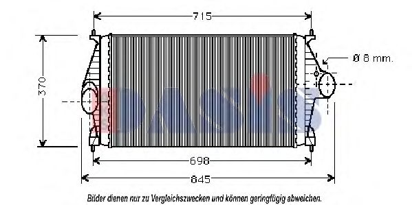 Intercooler, compresor