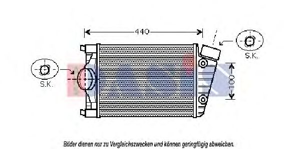 Intercooler, compresor