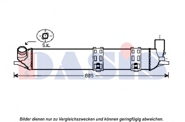 Intercooler, compresor