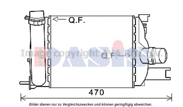 Intercooler, compresor