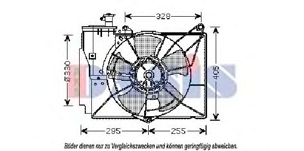 Ventilator, radiator