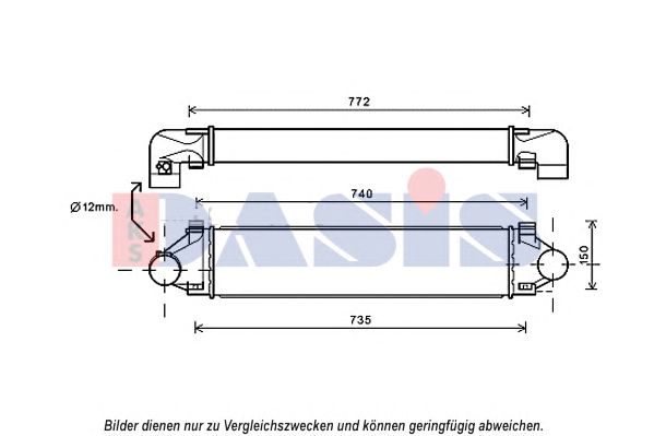 Intercooler, compresor