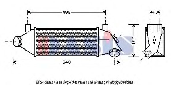 Intercooler, compresor