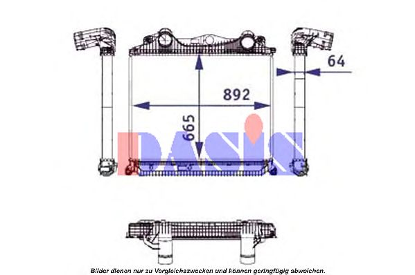 Intercooler, compresor