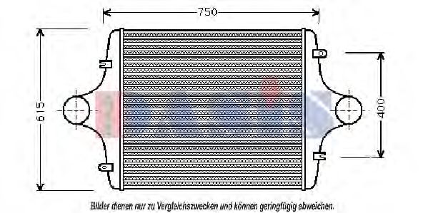 Intercooler, compresor