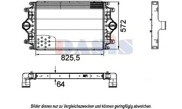 Intercooler, compresor