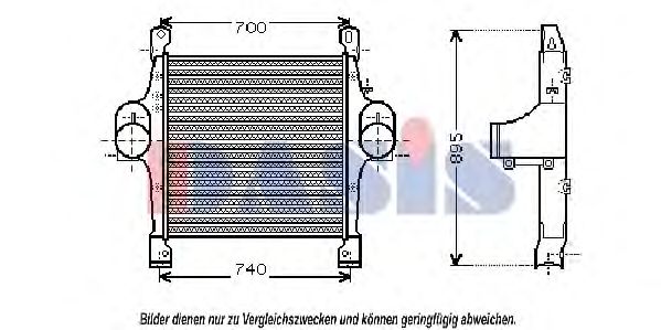 Intercooler, compresor