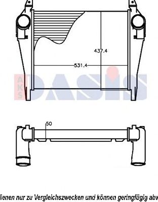 Intercooler, compresor