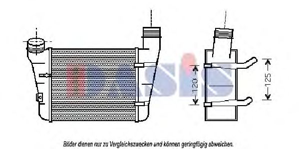 Intercooler, compresor