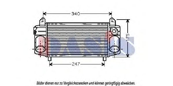 Intercooler, compresor