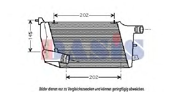 Intercooler, compresor