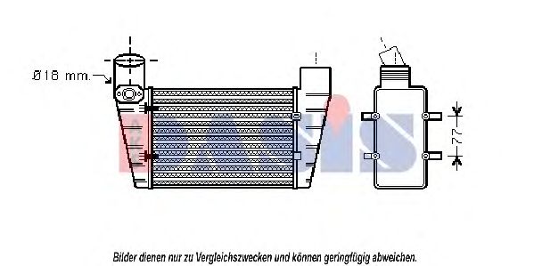 Intercooler, compresor