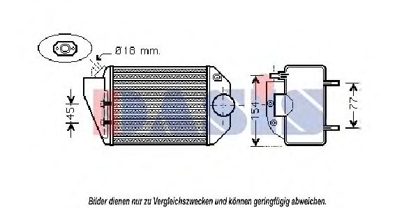 Intercooler, compresor