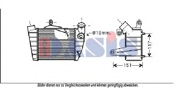 Intercooler, compresor