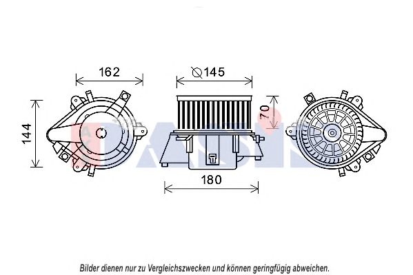 Ventilator, habitaclu