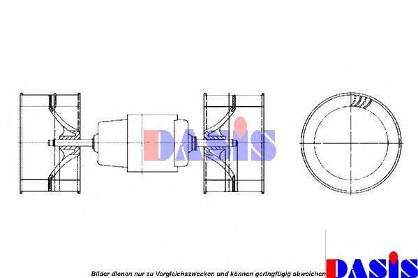 Electromotor, ventilatie interioara