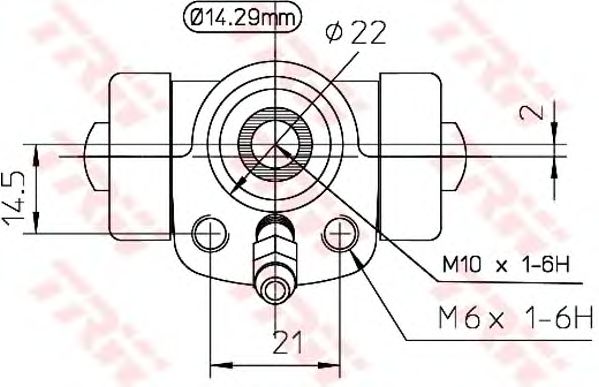 Cilindru receptor frana