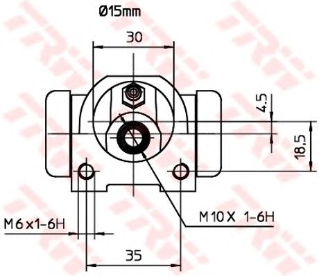 Cilindru receptor frana