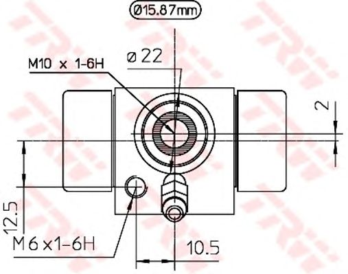 Cilindru receptor frana