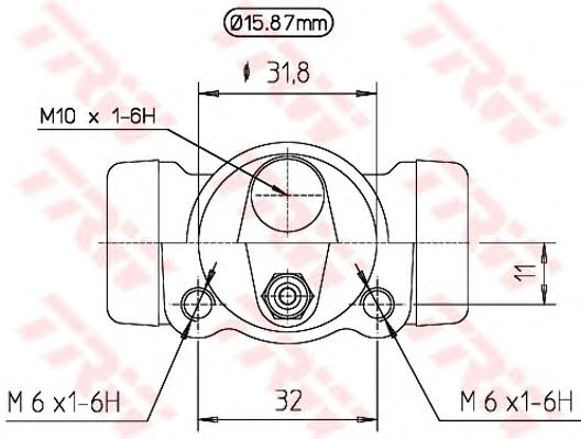 Cilindru receptor frana