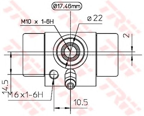 Cilindru receptor frana