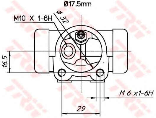 Cilindru receptor frana