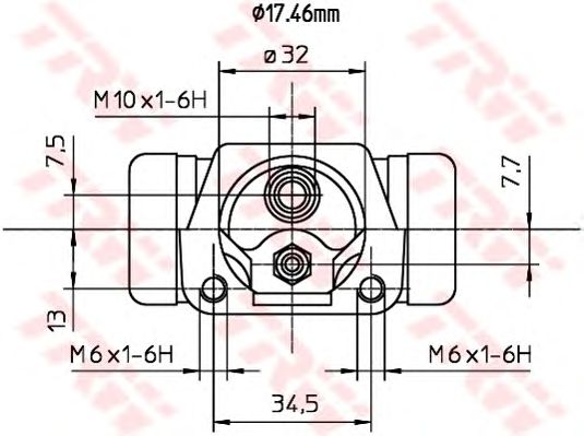 Cilindru receptor frana