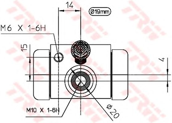 Cilindru receptor frana