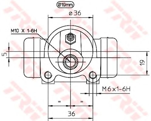 Cilindru receptor frana