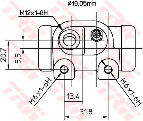 Cilindru receptor frana