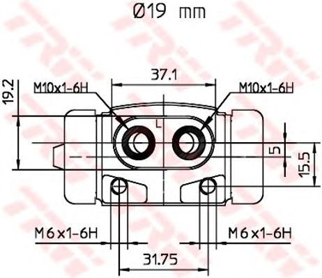 Cilindru receptor frana