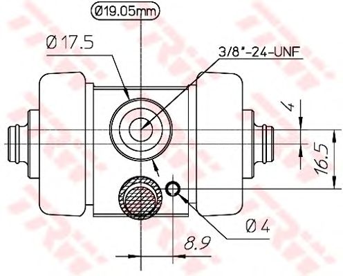 Cilindru receptor frana