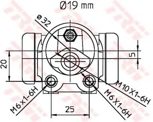 Cilindru receptor frana