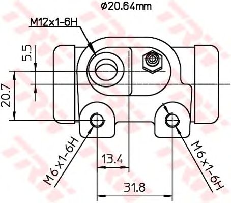 Cilindru receptor frana