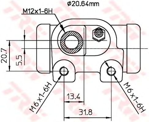 Cilindru receptor frana