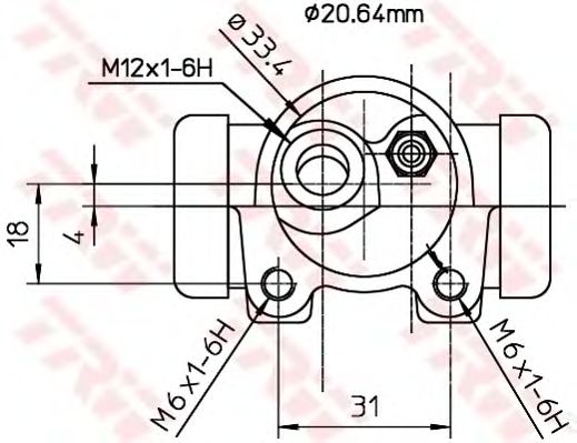 Cilindru receptor frana