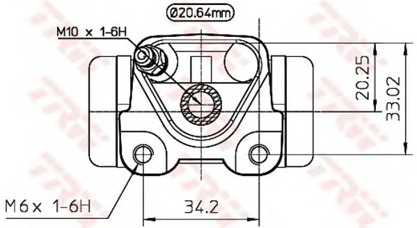 Cilindru receptor frana