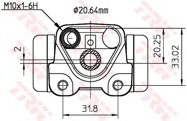 Cilindru receptor frana